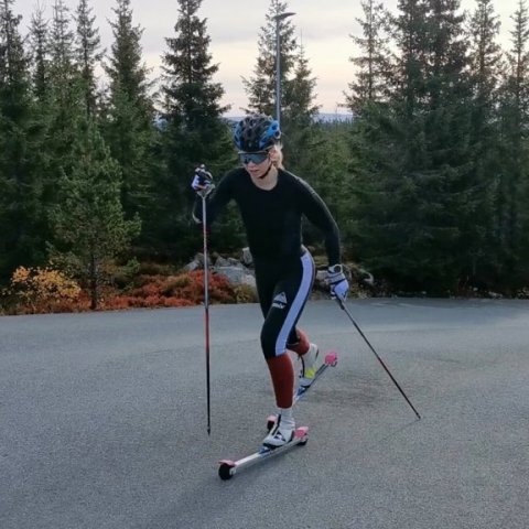 Hópurinn í Sjusjøen