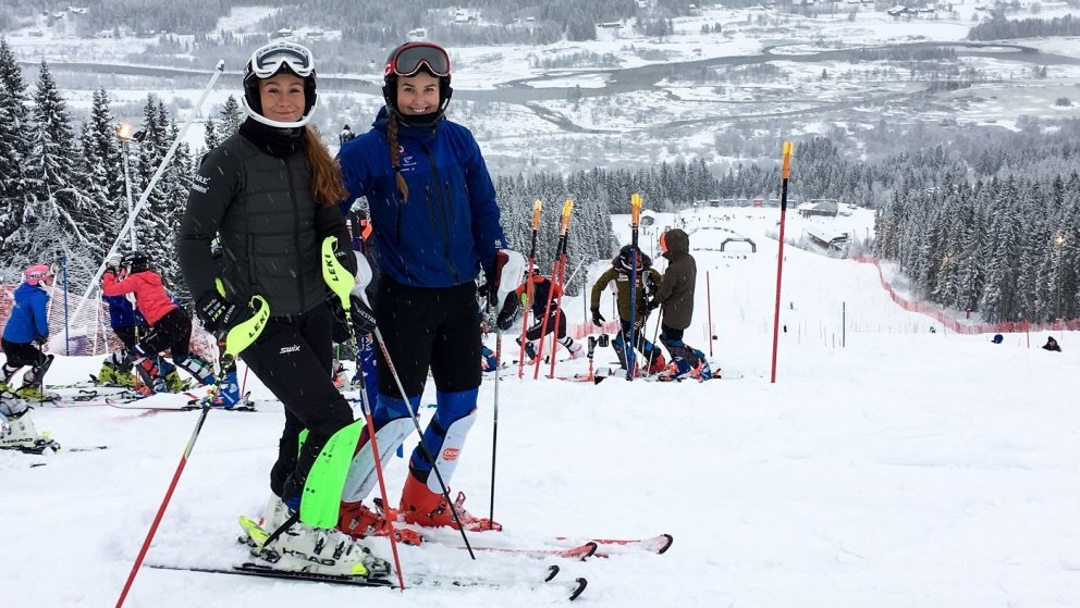 Hólmfríður Dóra og Katla Björg