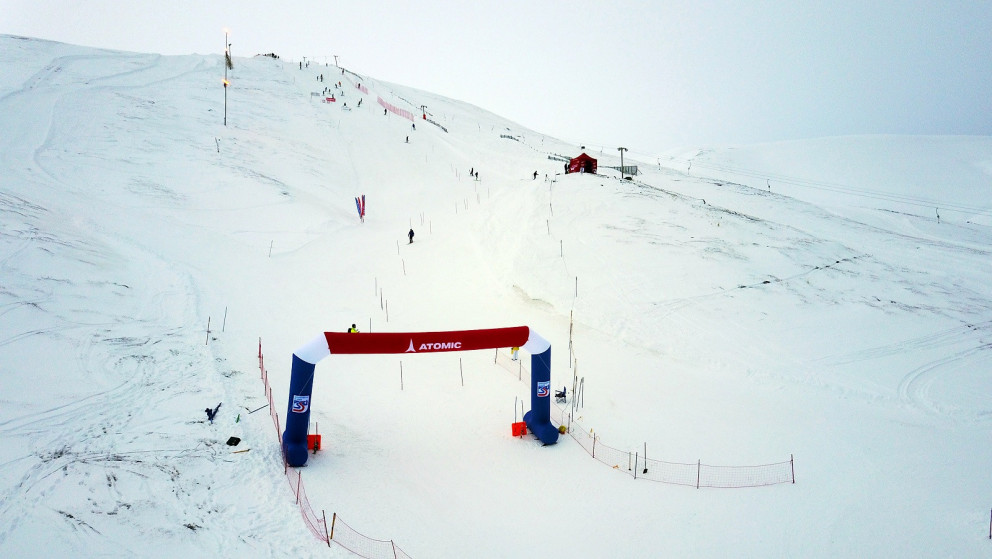Flottar aðstæður voru á Dalvík í dag