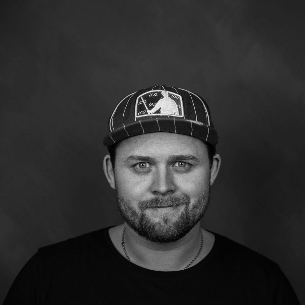 Landsliðsþjálfari og afrekshópur á snjóbrettum