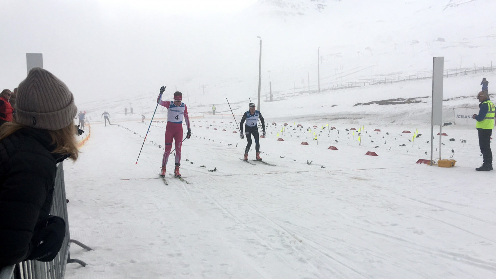 Gríðarlega lítill munur var á Isak og Albert
