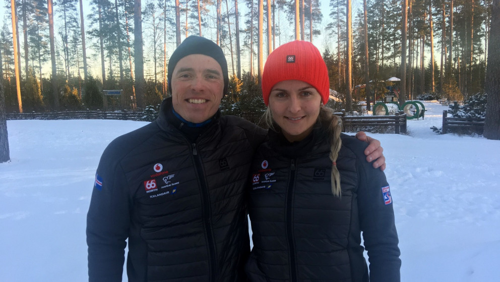 Snorri Einarsson og Elsa Guðrún Jónsdóttir eru í A-landsliðinu