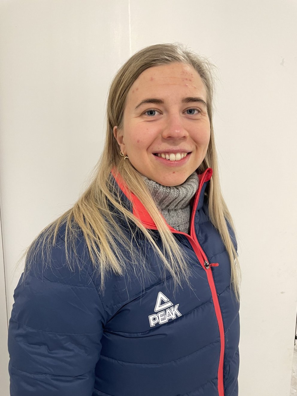 Kristrún Guðnadóttir og Ævar Freyr VAlbjörnsson á FIS Bikarmóti í Hlíðarfjalli