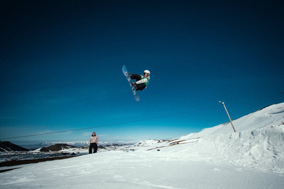 Anna Kamilla Hlynsdóttir tvöfaldur Íslandsmeistari í snjóbrettum