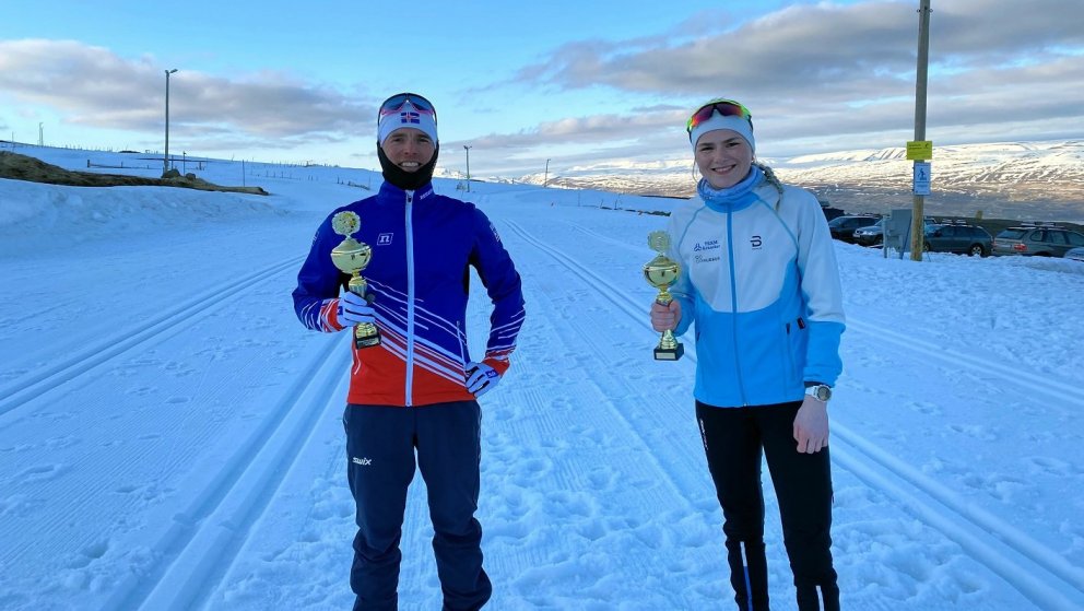 Snorri Einarsson og Linda Rós Hannesdóttir