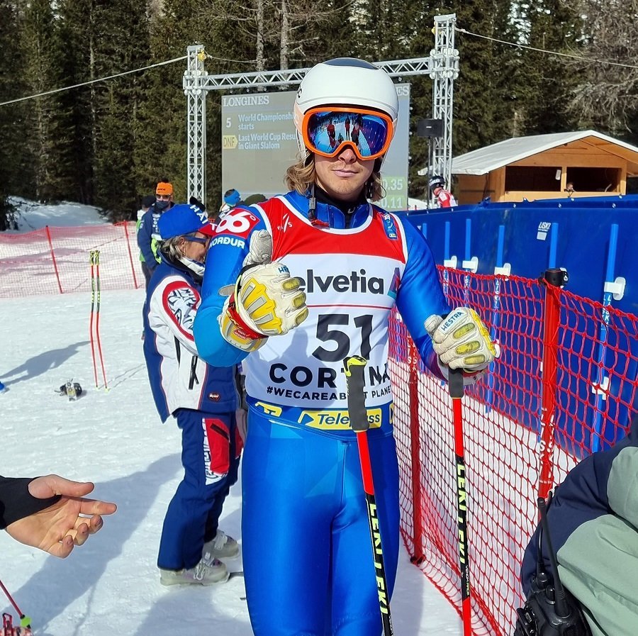 Sturla Snær eftir keppni dagsins