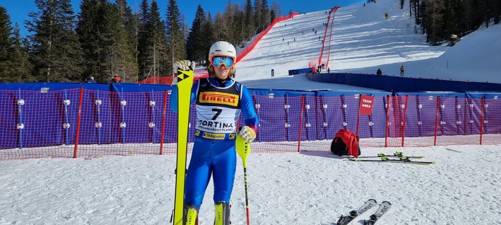 Sturla Snær Snorrason eftir keppni dagsins