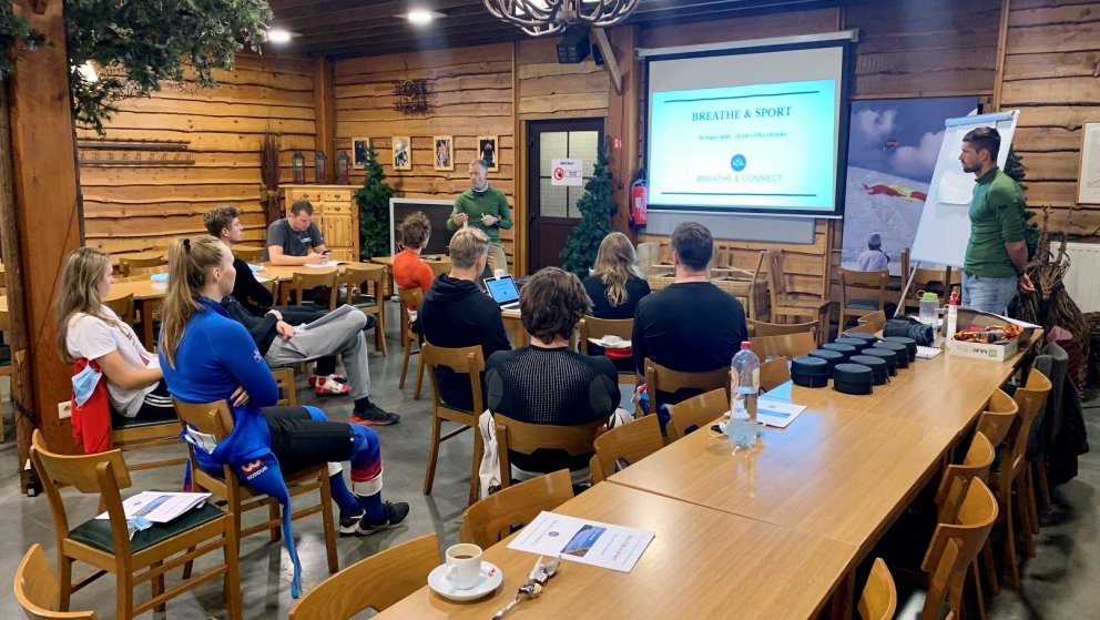 Frá fyrirlestri um öndun