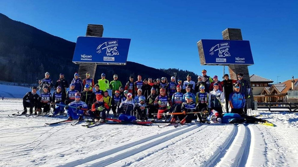 Hópurinn sem var í æfingabúðunum