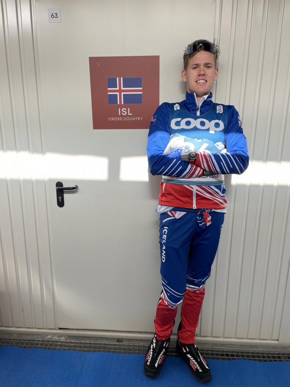 Albert Jónsson keppti í Idre í Svíþjóð um helgina