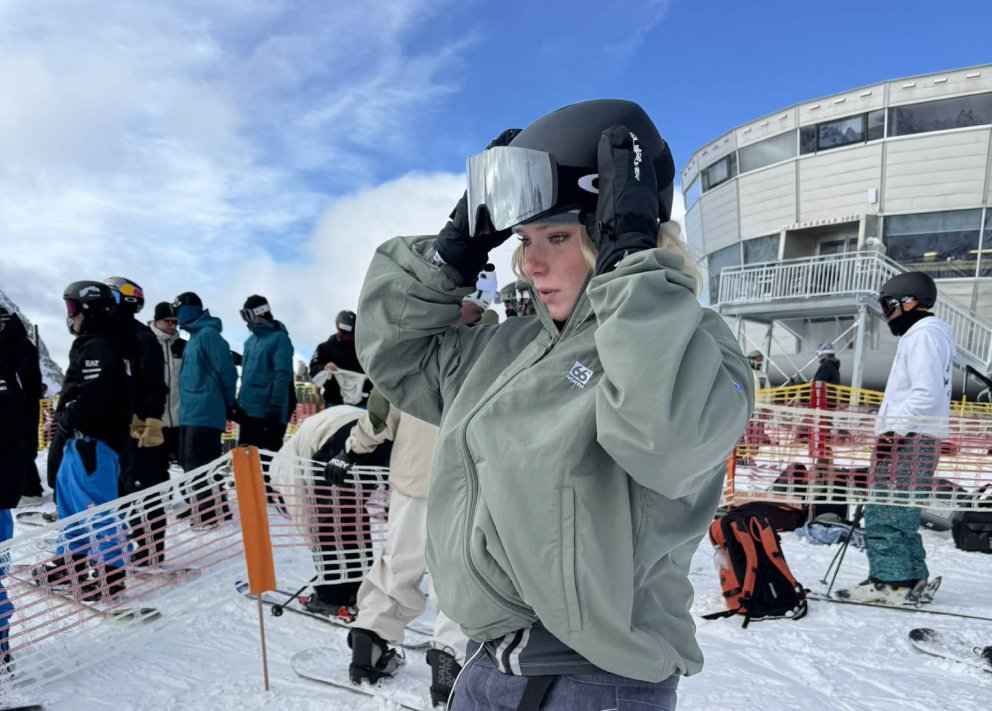 Anna Kamilla og Arnór Dagur keppa í sínum fyrsta heimsbikar í Big Air í nótt