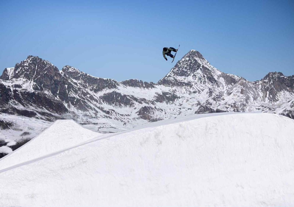 Anna Kamilla í Corvatch í Sviss