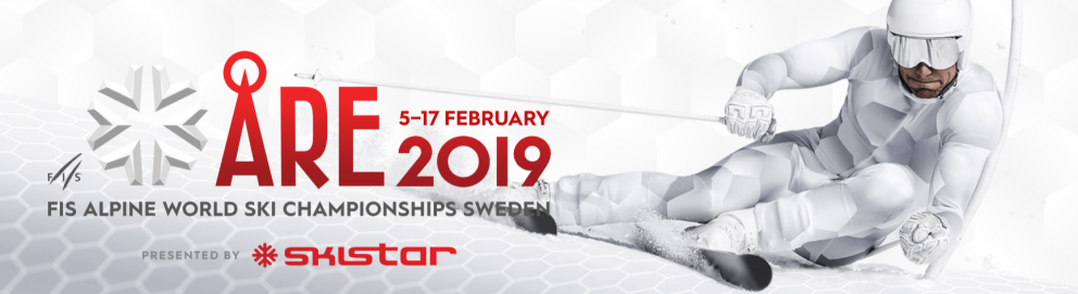 HM í alpagreinum fer fram í Åre í febrúar