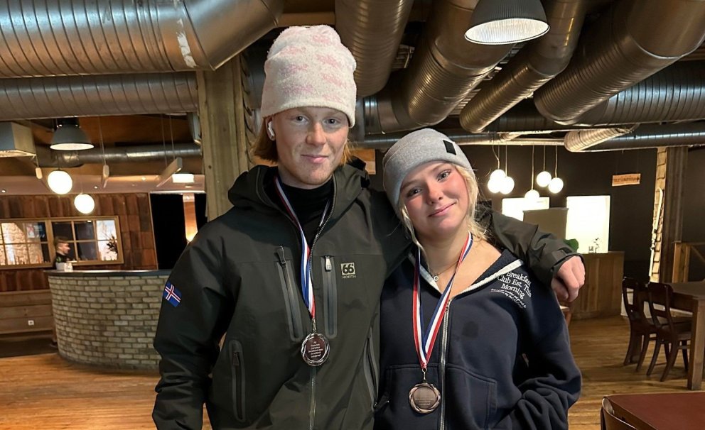 Arnór Dagur og Anna Kamilla