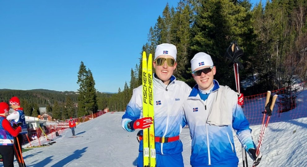 Undankeppni á HM í skíðagöngu fór fram í dag