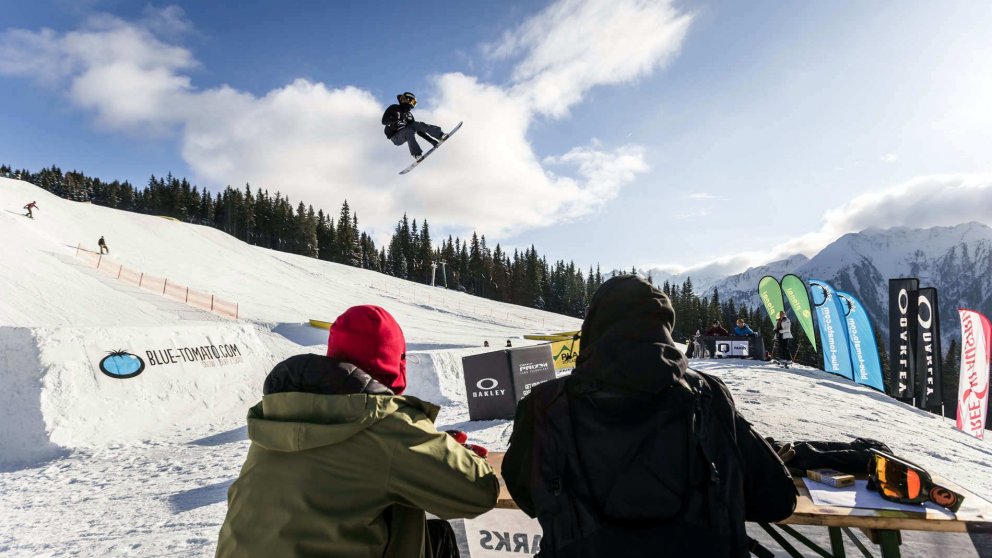 Baldur Vilhelmsson í keppni síðasta vetur
