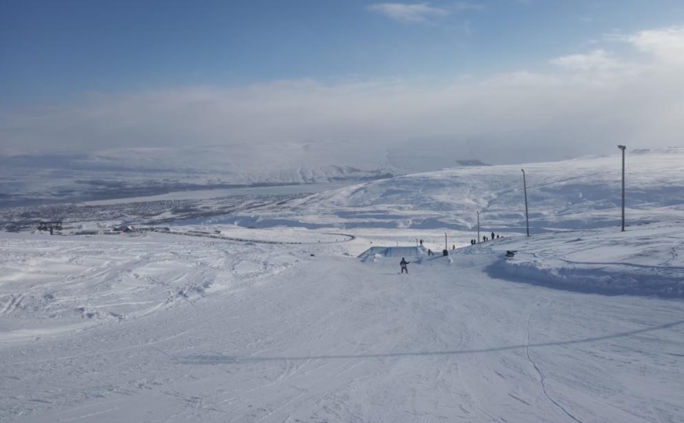 Vel heppnað Bikarmót á snjóbrettum í Hlíðarfjalli