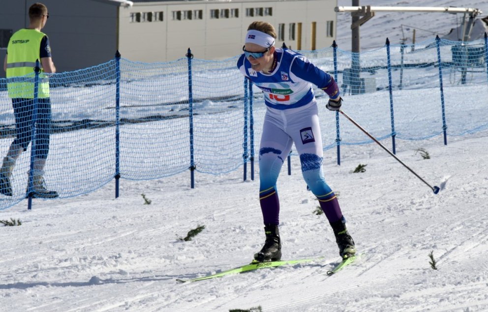 Dagur og Kristrún Íslandsmeistarar í sprettgöngu
