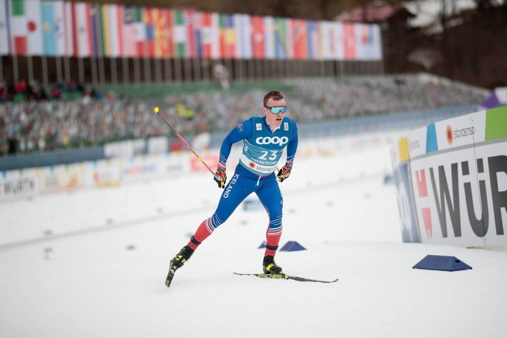 Snorri Einarsson í keppni dagsins