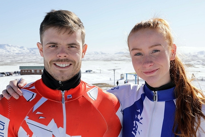 Gísli Rafn Guðmundsson og Hólmfríður Dóra Friðgeirsdóttir