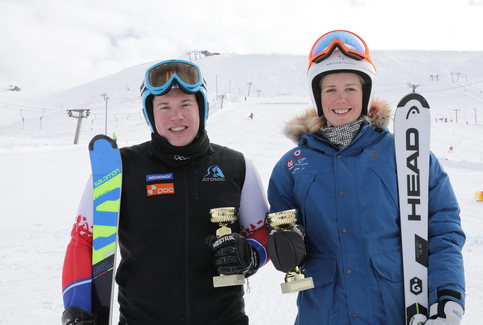 Einar Kristinn Kristgeirsson og Freydís Halla Einarsdóttir