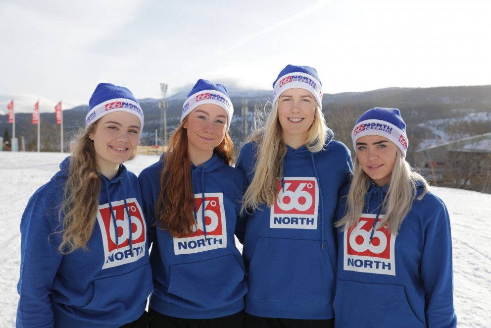 HM í Åre - Freydís, María og Andrea áfram eftir fyrri ferð í svigi