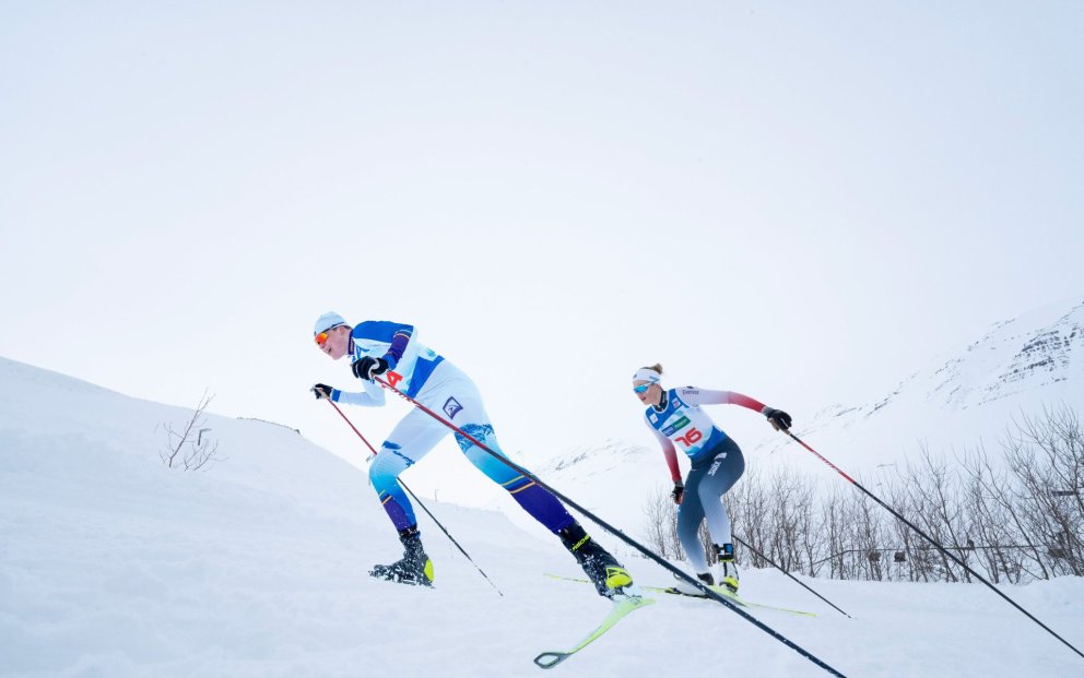Eyþór Freyr og María Kristín Bikarmeistarar SKÍ 2026 í skíðagöngu – Silfurmerki veitt Ólympíuförunum