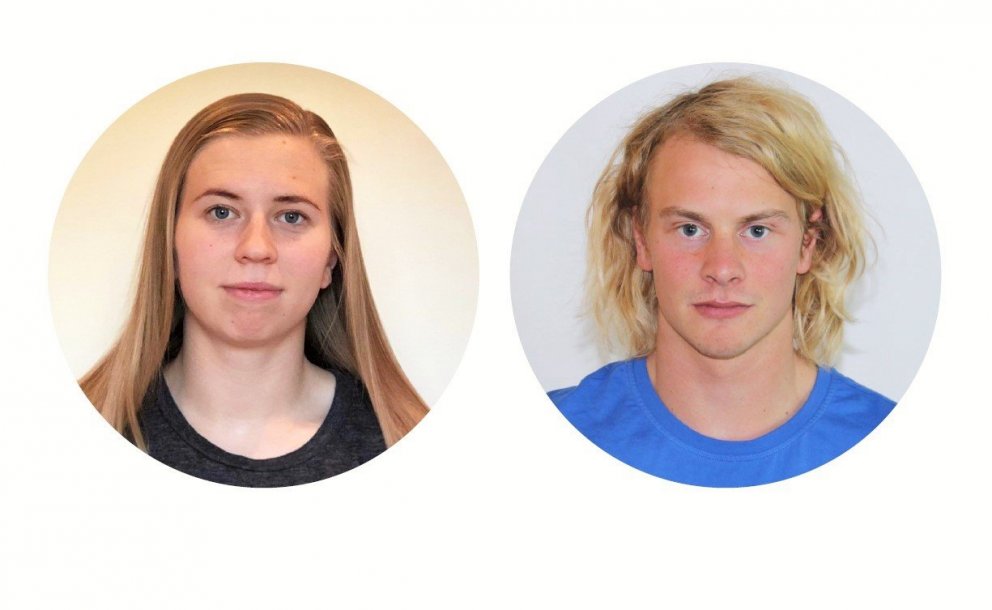 Kristrún Guðnadóttir og Sturla Snær Snorrason