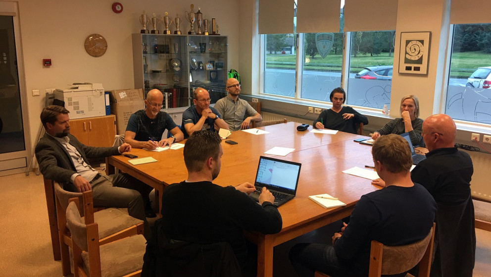 Frá fundi á Akureyri