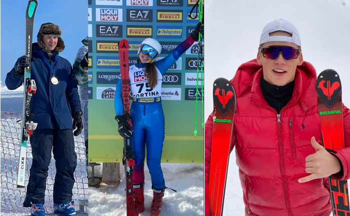 Þrjú á HM í alpagreinum