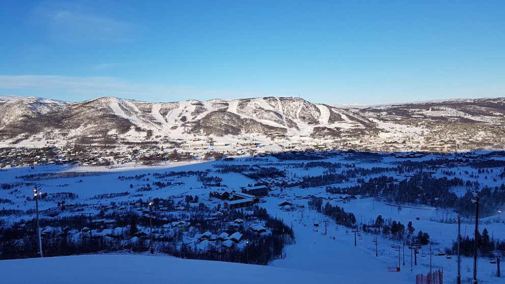 Fjögur alpagreinamót fóru fram í Geilo í Noregi
