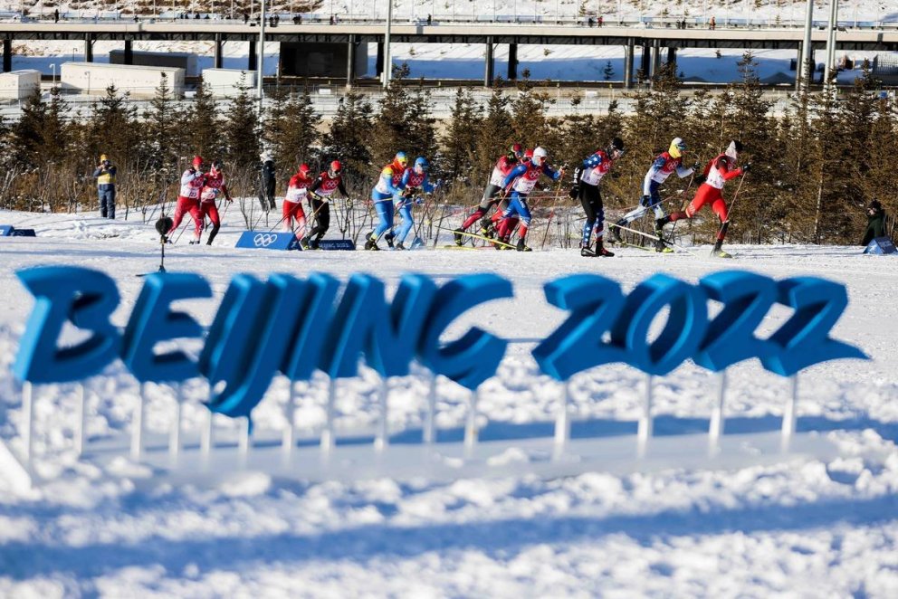 Liðaspretturinn í fullu fjöri. Mynd: Nordic Focus