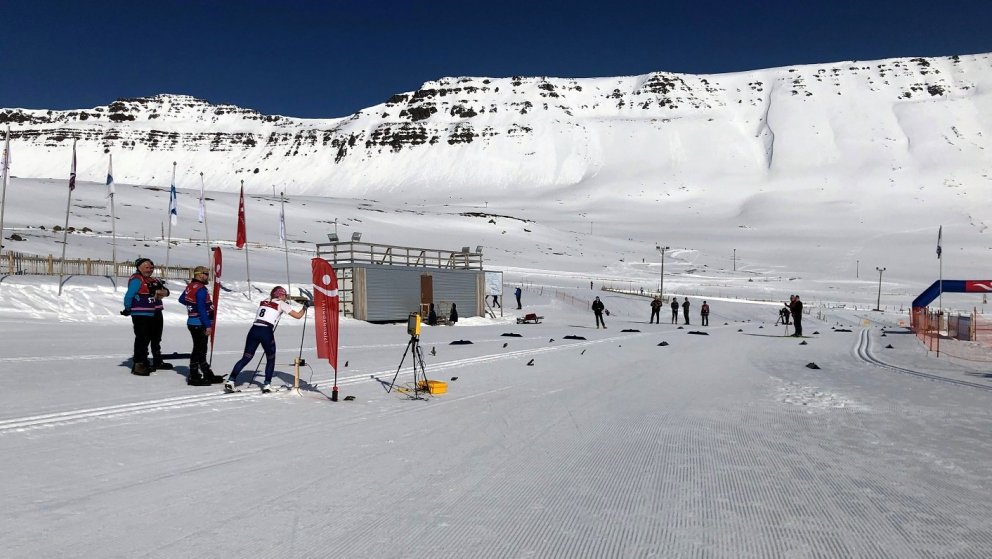 Frábærar aðstæður voru í dag