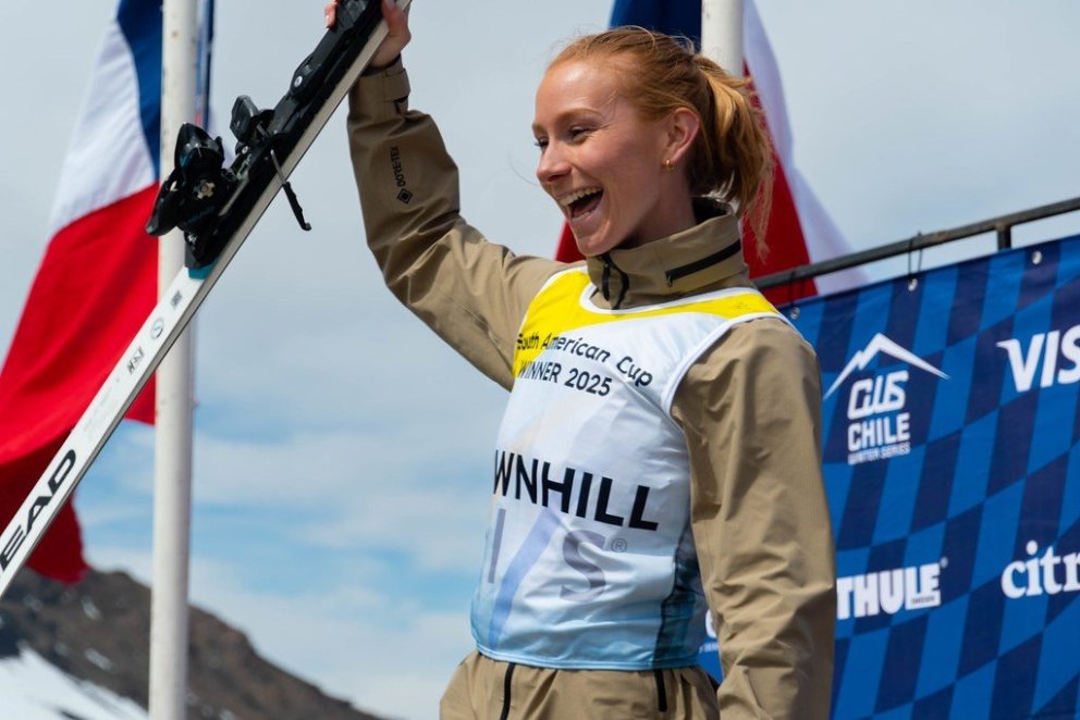 Hólmfríður Dóra vann Suður-Ameríkubikarinn í bruni og risasvigi