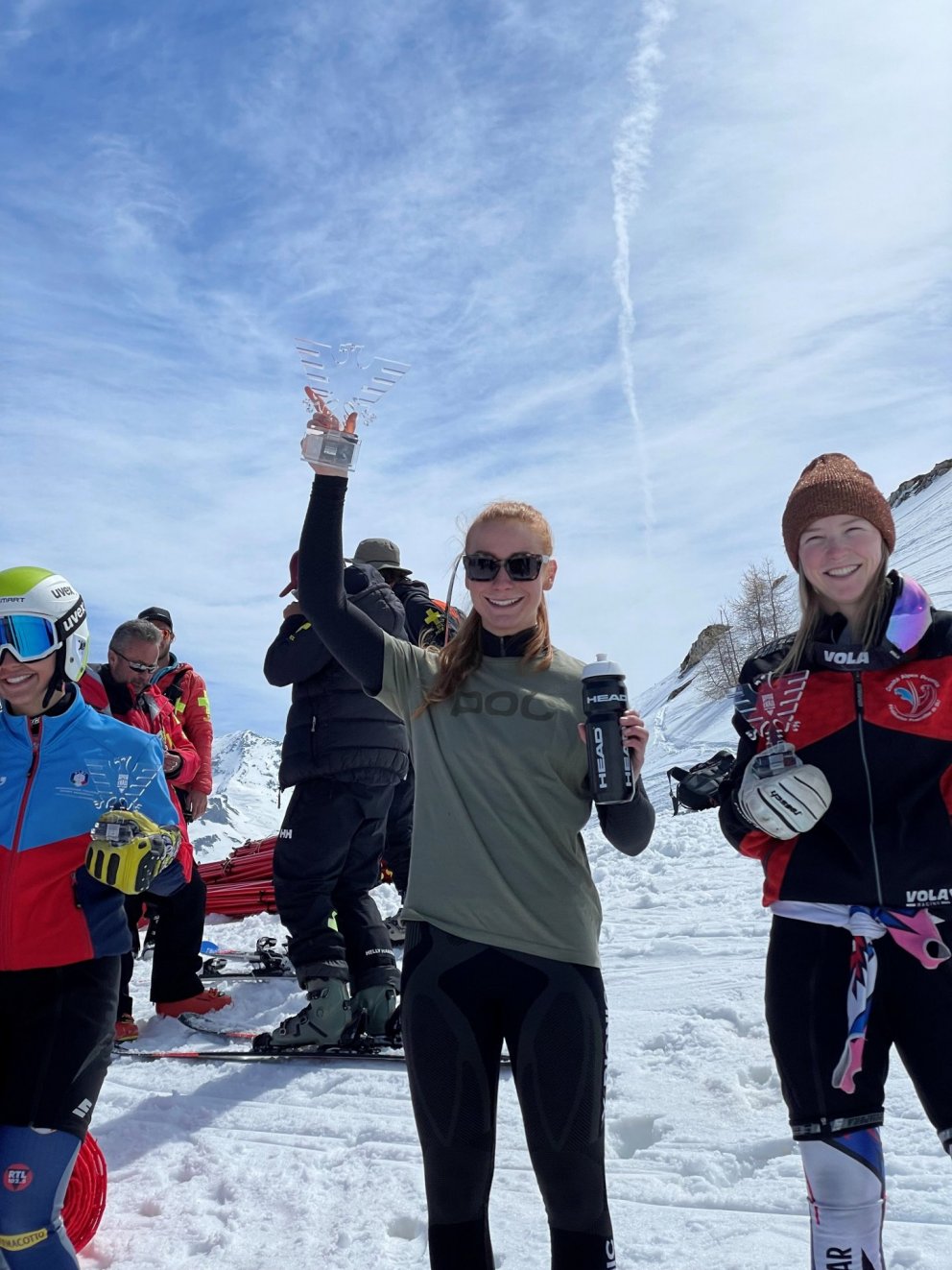 Hólmfríður Dóra í 1. sæti í risasvigi