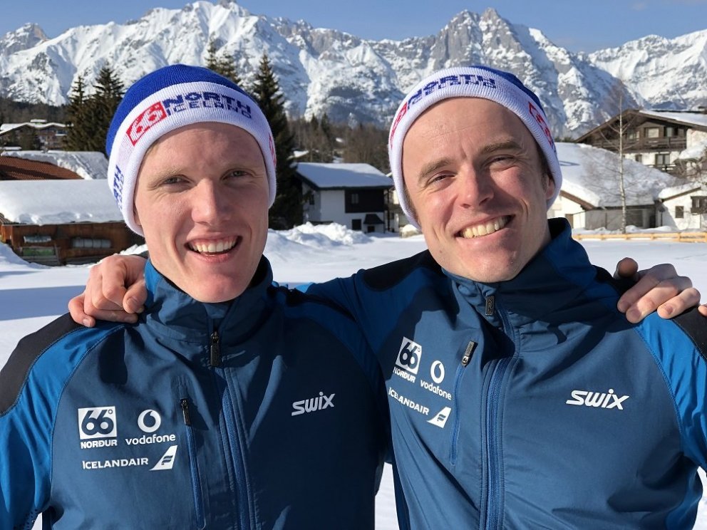 Isak Stianson Pedersen og Snorri Einarsson