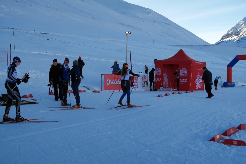 Bikarmót í skíðagöngu kláraðist í gær