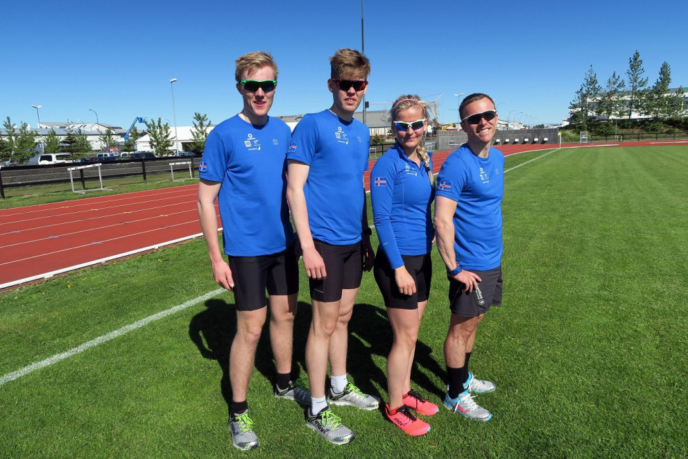 A landsliðið í skíðagöngu komið í INOV8 skó