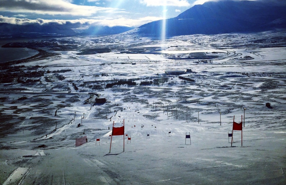 Samæfing í alpagreinum