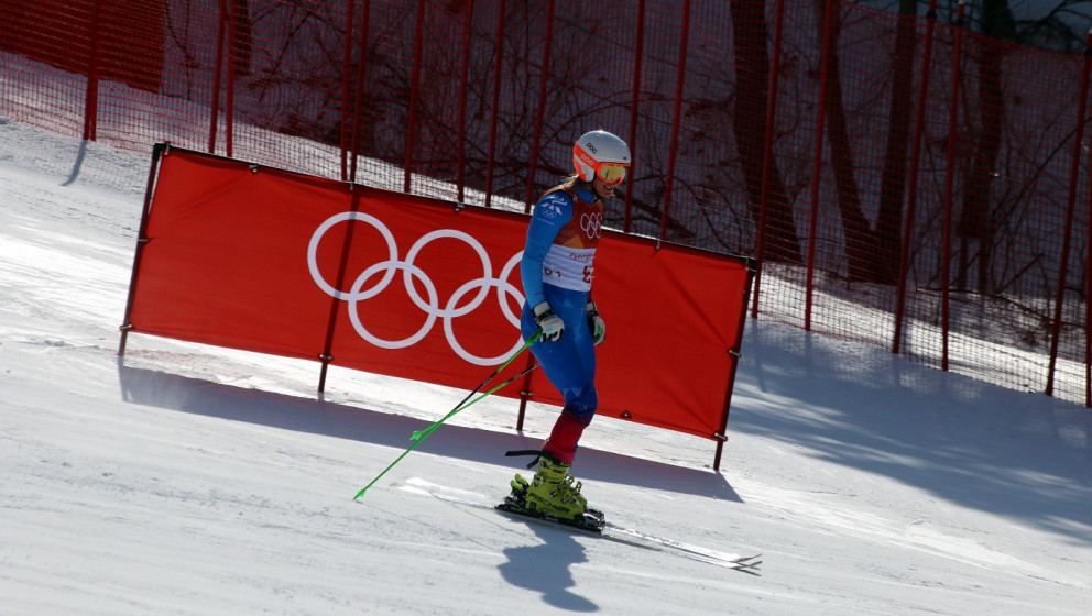 Sturla Snær náði ekki að klára fyrri ferð í dag