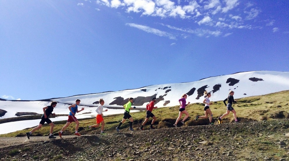 Frá samæfingu á Ísafirði í fyrra