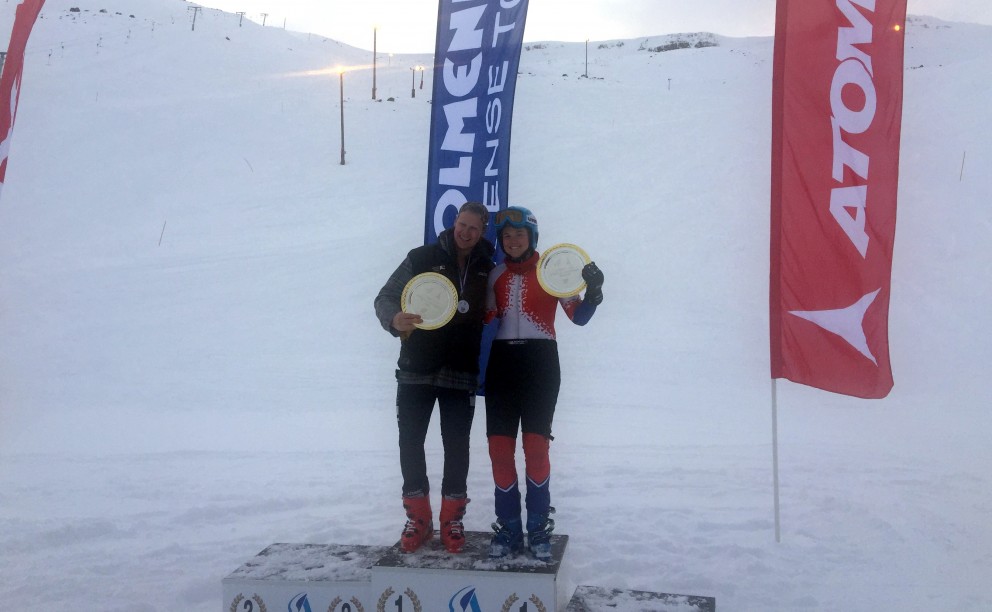 Graham Black og Erla Ásgeirsdóttir urðu samanlagðir meistarar á Atomic Cup