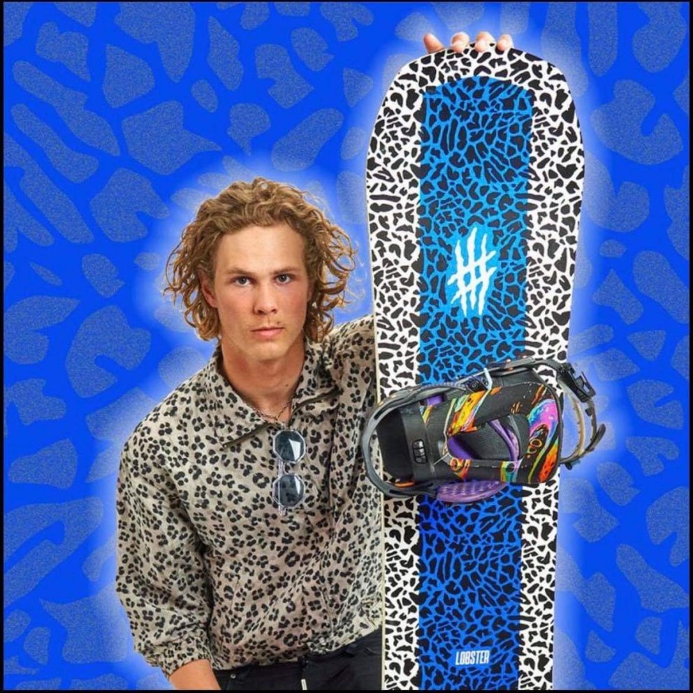 Baldur Vilhelmsson snjóbrettamaður