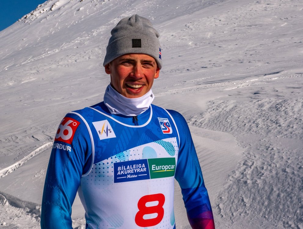 Jón Erik enn og aftur á palli