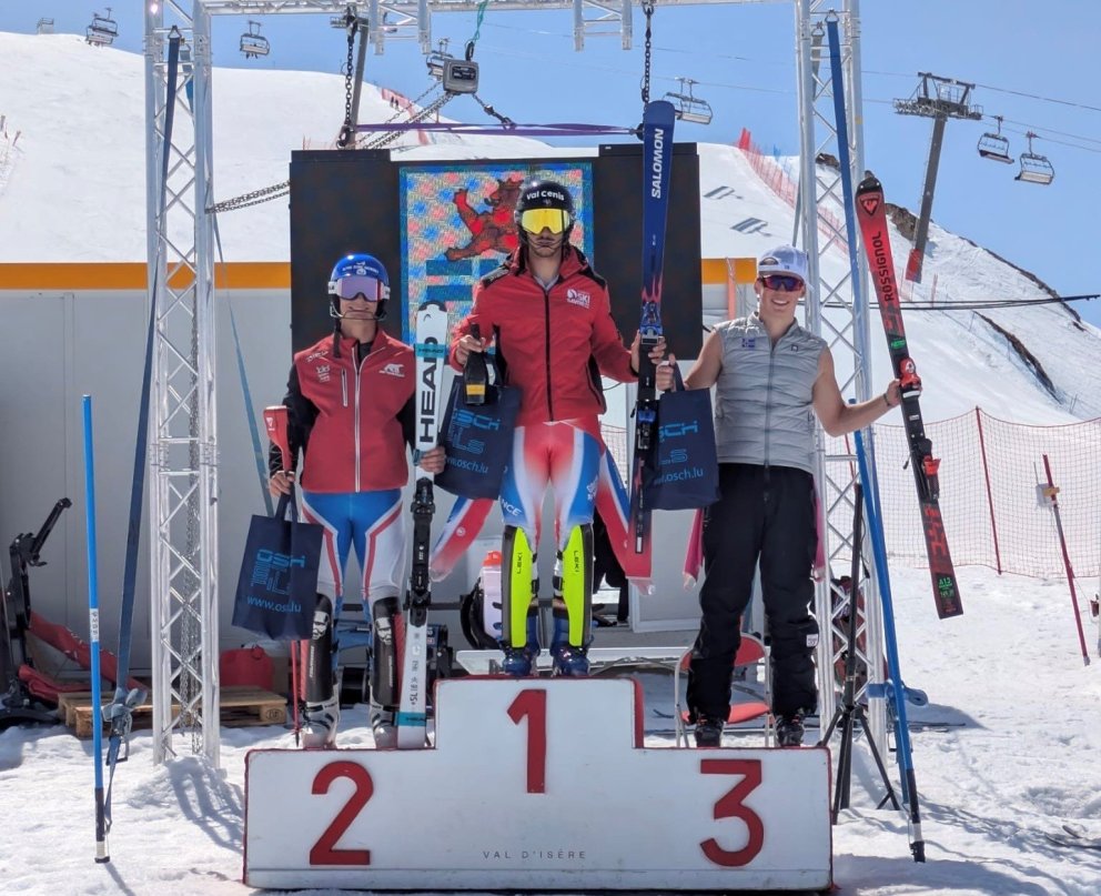Jón Erik tryggði sér brons í Val d’Isère
