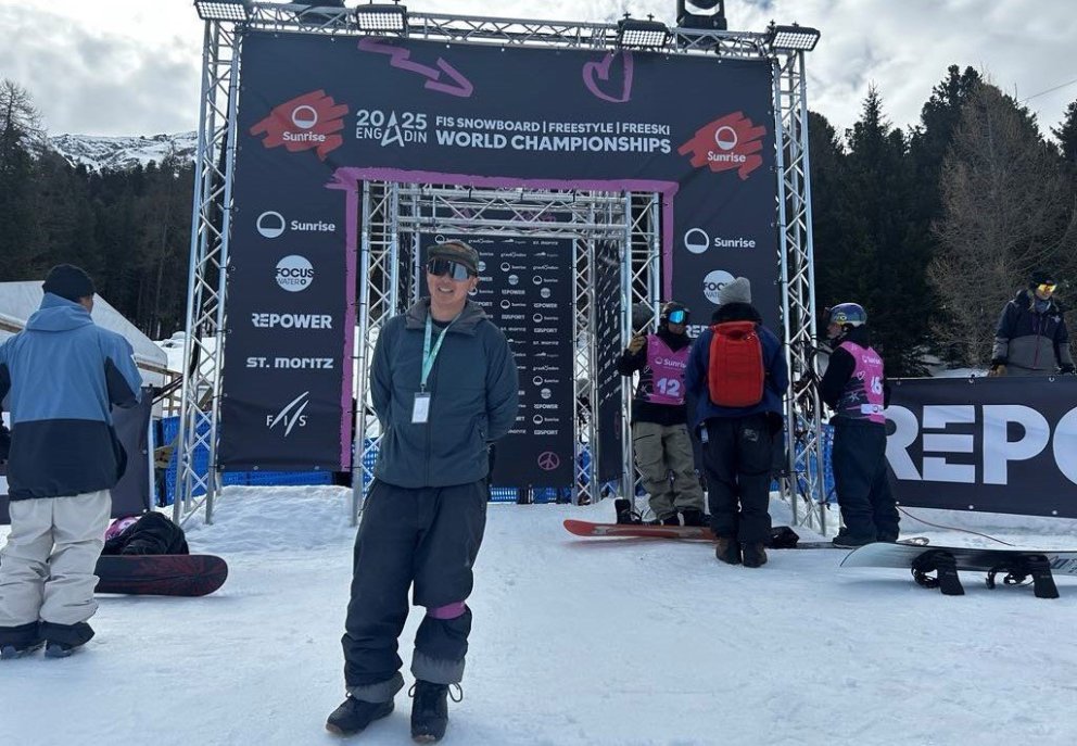 Justin á Heimsmeistaramótinu í Sviss 2025