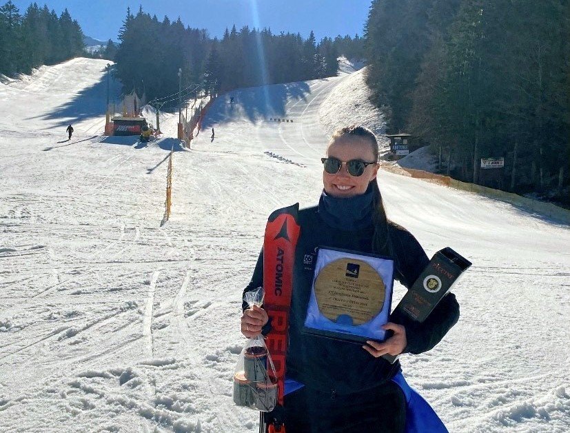 Katla Björg með verðlaun dagsins