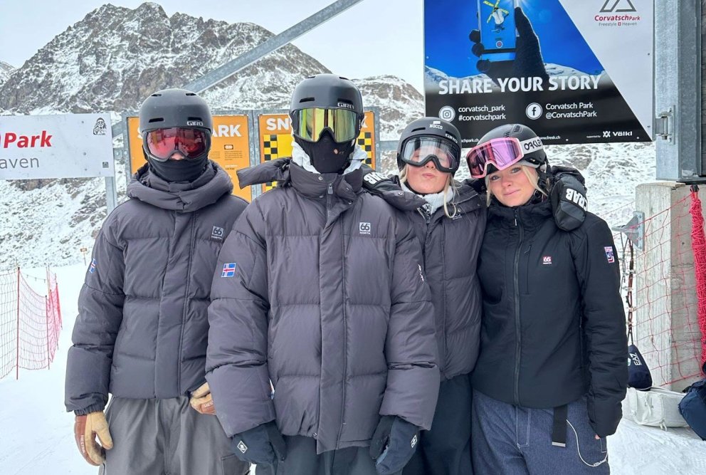 Jónar Sebastían, Arnór Dagur, Vildís og Anna Kamilla