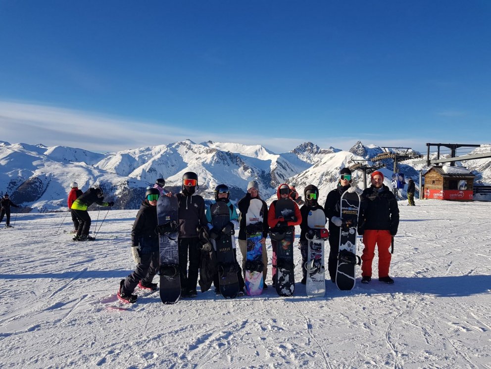 Íslenski hópurinn saman kominn í Livigno
