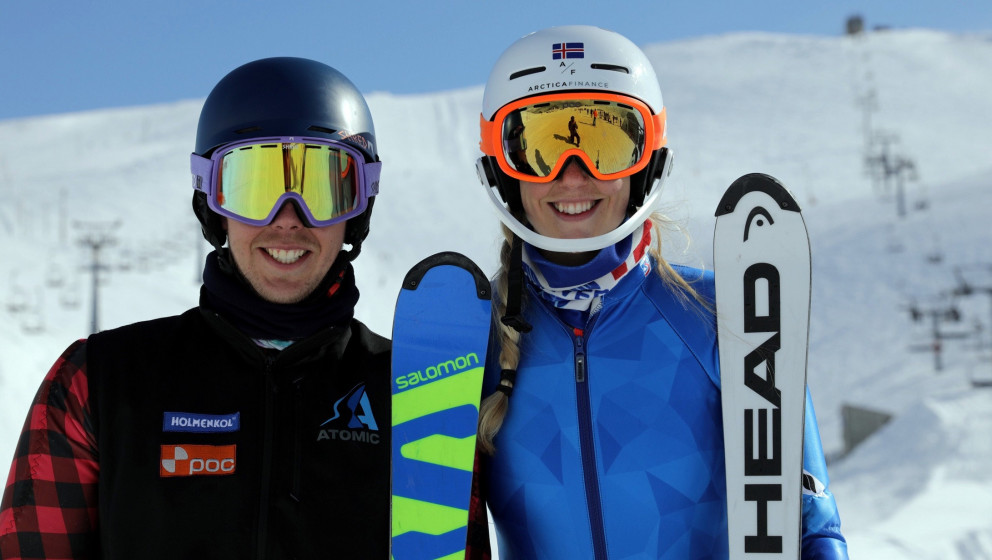 Magnús Finnsson og Freydís Halla Einarsdóttir